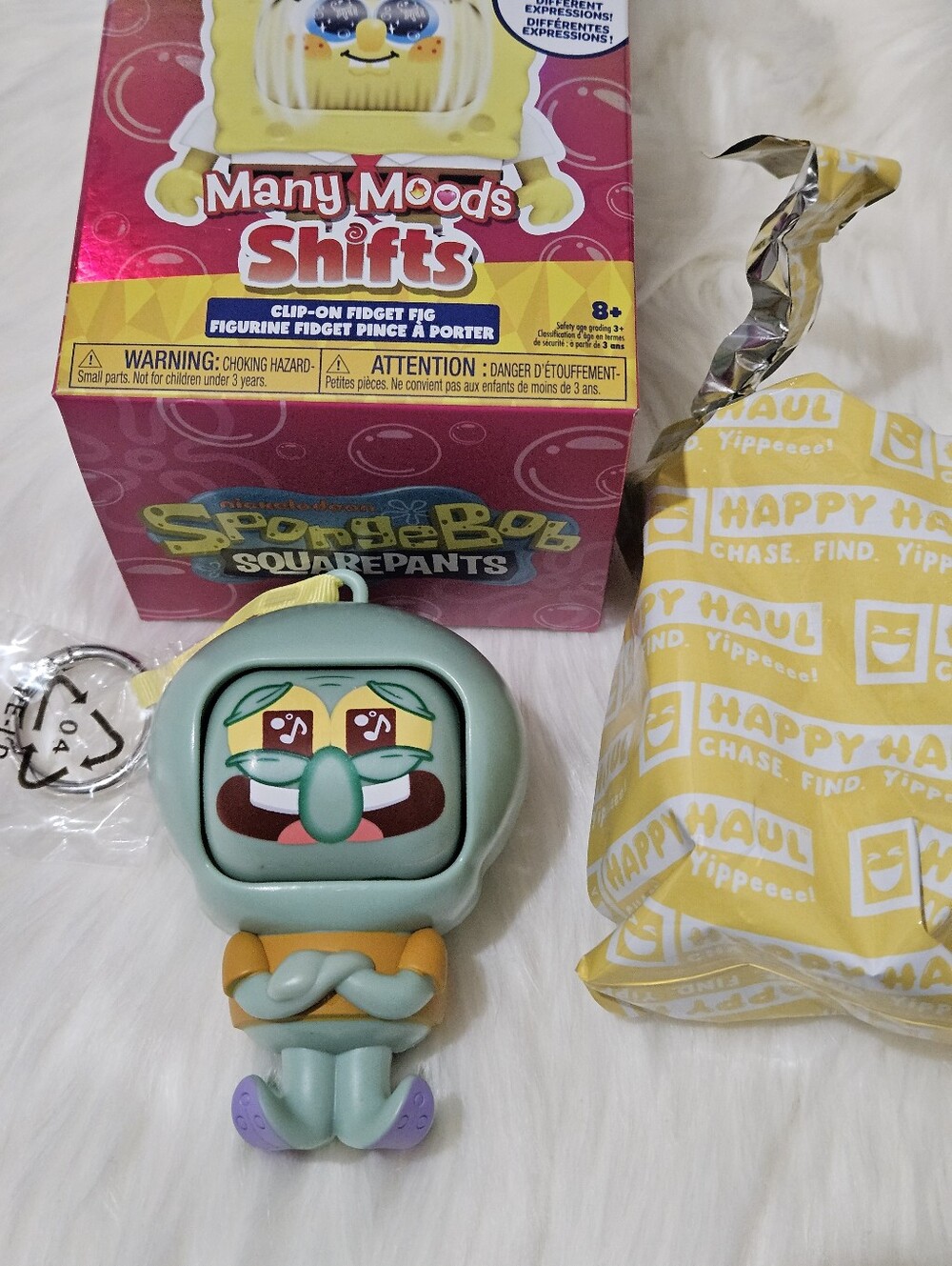 SpongeBob SquarePants Many Moods Shifts Clip-On Fidget Fig - Picture 4 of 5